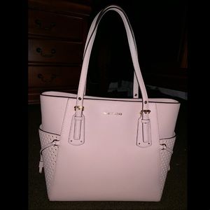 Michael Kors Voyager Crossgrain Leather tote
